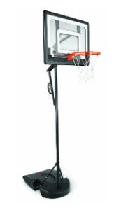 SKLZ Pro Mini Basketball Hoop With Ball, Standard (18 X 12 Inches) & Pro Mini Hoop 5-inch Foam Basketball, Orange In